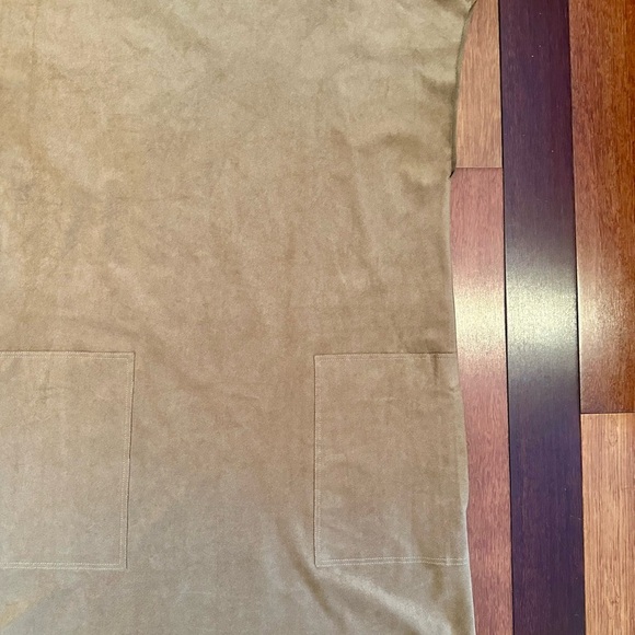 Wilfred Free | Tan ‘suede’ shift dress size large - Picture 4 of 4